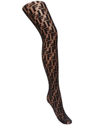 fendi socks price|fendi logo embroidered tights.